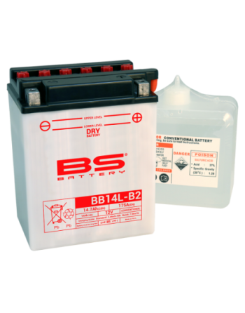 Batería BS Battery YB14L-B2...